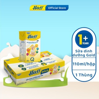 Thùng 48 hộp sữa dinh dưỡng pha sẵn Hoff Gold (48 hộp x 110ml)