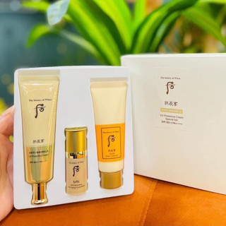 [HÀNG MỚI] Kem chống nắng Whoo vàng chống nhăn Whoo Wrinkle Sun SPF50+++, TẶNG 2 MÓN