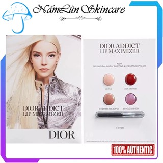 Sample Mẫu Thử Son Dưỡng Dior Addict Lip Maximizer 4 Màu Kèm Cọ Bill Sephora
