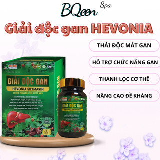 Viên Uống Thải Độc Gan Hevonia Silymarin ,Thải độc mát gan, Thanh lọc cơ thể, tăng đề kháng