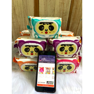 Combo 10 gói khăn ướt baby love 600gr