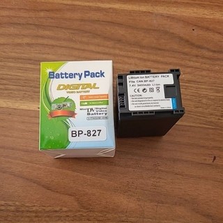 Sạc, Pin BP-827 BP-808 cho máy quay Canon