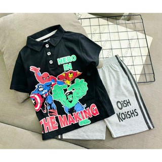 BỘ ĐÙI COTTON BÉ TRAI CT 152