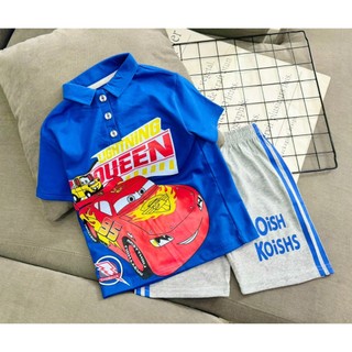 BỘ ĐÙI COTTON BÉ TRAI CT 152