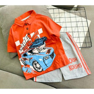 BỘ ĐÙI COTTON BÉ TRAI CT 152