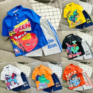 Bộ đùi cotton bé trai ct 152