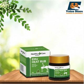 Cao dầu đà điểu emu heat rub của healthy care 50g