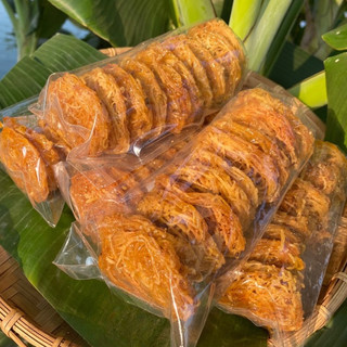 Bánh rế đậm vàng nhỏ bịch 10 cái giòn ngon từ khoai lang đặc biệt - món ăn quê hương