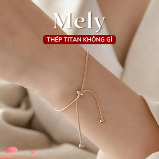 Vòng tay lắc tay bảng hợp kim tinh tế cá tính - Mely 1498