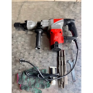 Máy đục bê tông power dây đồng 100 % mũi 17ly , máy chuyên đục phá bê tông 17mm , tặng 3 mũi đục