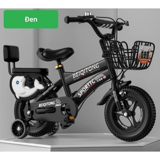 Xe đạp cho bé 2-12 tuổi beiqiton Vành đúc có yên sau