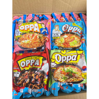 Mì tôm ăn liền oppa ottogi các vị gói 65g