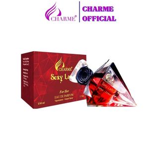 Nước hoa nữ sang trọng, Charme Sexy Lady, nốt hương trái cây bí ẩn và cuốn hút, 75ml