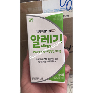 (Sẵn) Sữa Xo Allegy Cho bé dị ứng đạm bò hộp 180ml