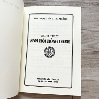 Nghi Thức Sám Hối Hồng Danh _ Thích Trí Quảng