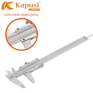Thước kẹp, cặp cơ khí 150, 200mm Kapusi Japan, Thép Crv cao cấp không rỉ sét kèm hộp đựng cao cấp