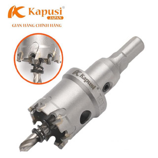 Mũi khoét sắt, thép, inox, hợp kim từ 15-100mm cao cấp Kapusi Japan, mũi khoan sắt thép nhôm đa năng