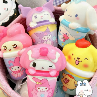 Đồ chơi xốp dẻo Squishy nắn bóp giảm stress hoạt hình Sanrio Kuromi Melody Cinnamoroll Pompompurin dễ thương
