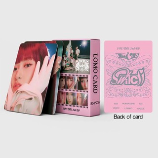 Set 55 lomo card IVE - Accendio 2024