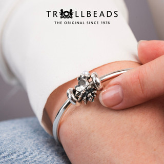 Trollbeads Bead Bạc cao cấp 12 Hoa Tháng Sinh