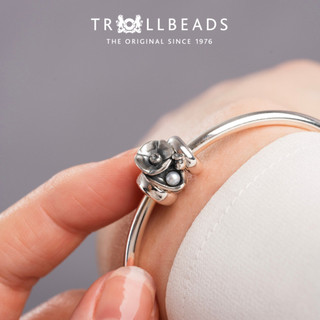 Trollbeads Bead Bạc cao cấp 12 Hoa Tháng Sinh