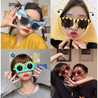 Mắt kính nhựa hình con vật con ong/ cá mập, khủng long