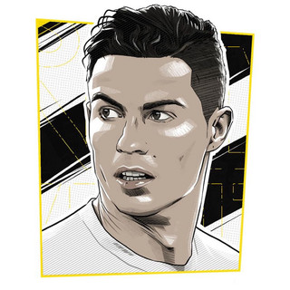 [Logo in áo] Hình Ủi Nhiệt cầu thủ bóng đá Ronaldo CR7, Messi đủ size, nhiều mẫu #4