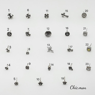 Khuyên bạc S925 nguyên chất CH