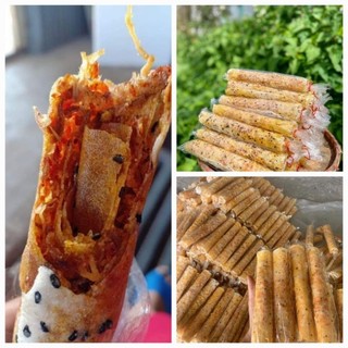Bánh tráng ruốc chà bông Phan Rang