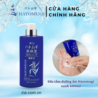 Sữa tắm trắng da hatomugi the body soap 800ml