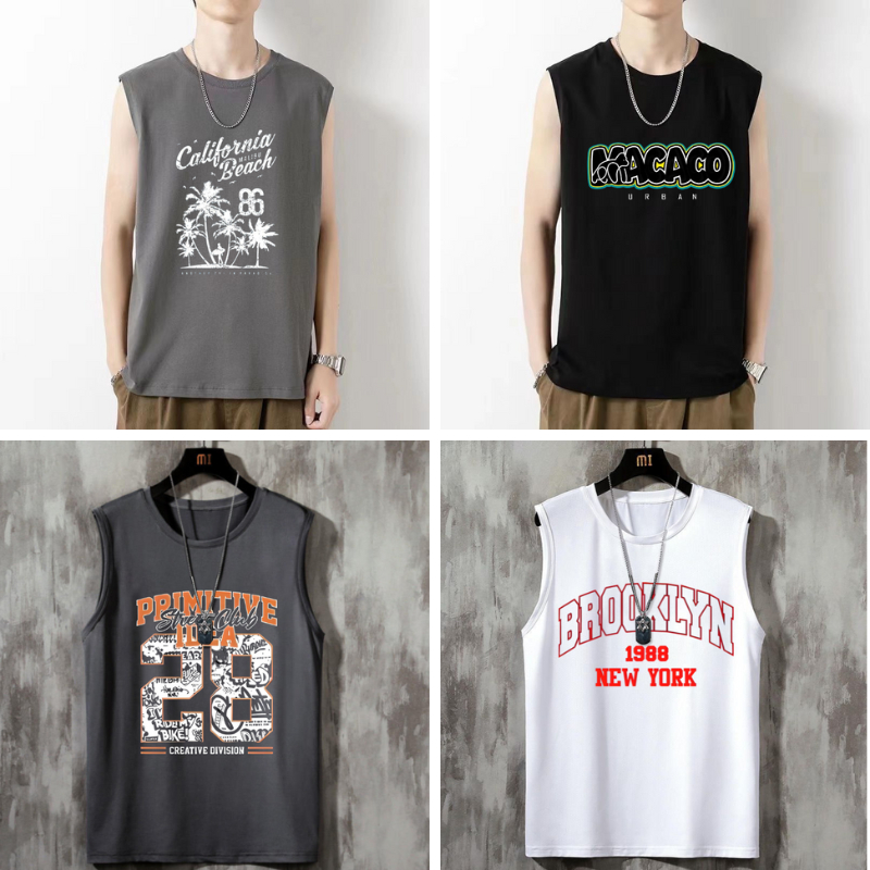 Áo ba lỗ nam unisex áo sát nách nam áo tanktop thể thao vải thun lạnh co giãn 4 chiều 75 - ancuong f