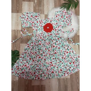 Đầm bé vải đũi,lụa 120d,lụa mango