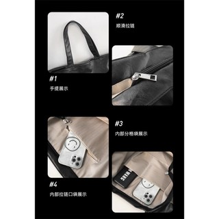 [SIMONROOM] Túi Da Pu Basic Style Hàn Quốc Bigsize Korea