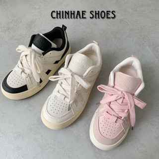 Giày sneaker thể thao bánh mì đa năng tăng chiều cao phong cách retro trẻ trung năng động thời trang nữ đi học đi chơi