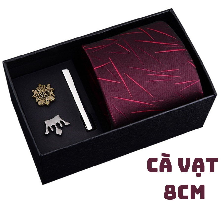Bộ Cavat quà tặng Nam giới, tặng thầy giáo, tặng sếp, tặng đồng nghiệp, Cravat công sở, Calavat cao cấp
