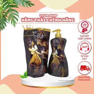 Sữa tắm Tabu hương nước hoa Thái Lan 500mL - Tặng kèm 1 túi 400mL hàng chính hãng