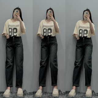 Quần jeans dáng boy bigsize