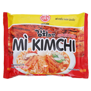 Combo 4 Gói Mì Kim Chi Ramen Ottogi Gói 120g