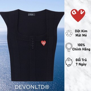 Áo sát nách cổ vuông tay vát devonltd®
