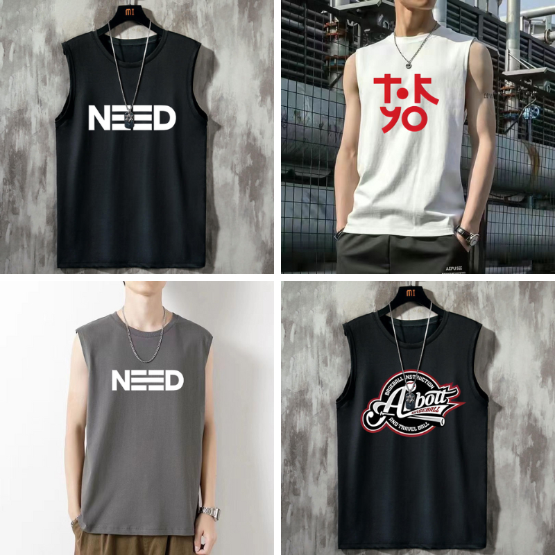 Áo ba lỗ nam unisex áo sát nách nam áo tanktop thể thao vải thun lạnh co giãn 4 chiều 171 - ancuong 