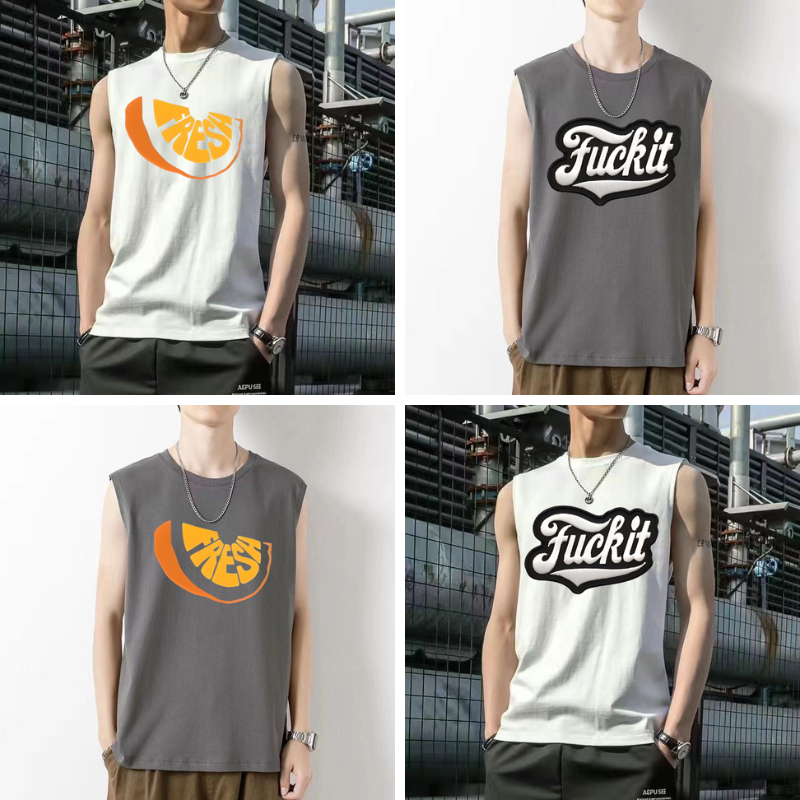 Áo ba lỗ nam unisex áo sát nách nam áo tanktop thể thao vải thun lạnh co giãn 4 chiều 175 - ancuong 