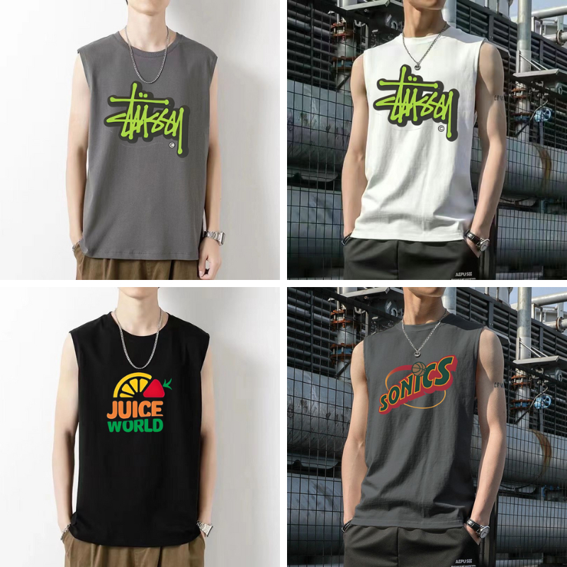 Áo ba lỗ nam unisex áo sát nách nam áo tanktop thể thao vải thun lạnh co giãn 4 chiều 231 - ancuong 