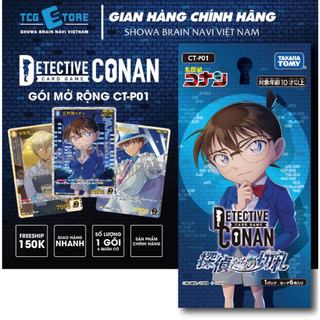 Bộ cờ chiến thuât Conan TCG, Takaratomy, Gói mở rộng CT-P01 phiên bản Edogawa Conan, số lượng 1 gói 6 quân cờ ngẫu nhiên