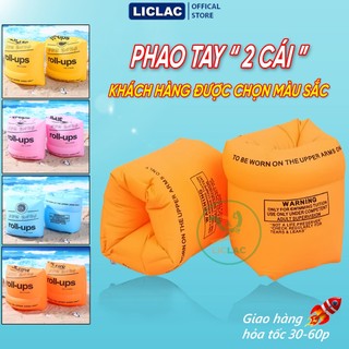  Phao Tay Tập Bơi Roll-ups chuyên dùng cho người lớn và trẻ em Phao Bơi Cho Bé Học Bơi PTAY-RU 