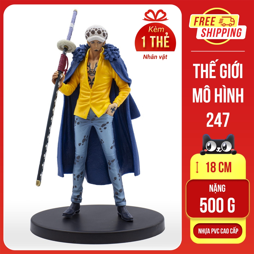 Mô hình nhân vật Law Wano Quốc cao 18-30 cm - Mô hình Figure One Piece