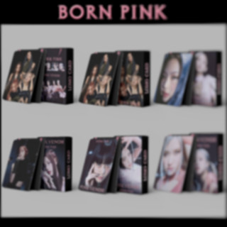 Hộp Lomo Born Pink Venom Blackpink album mới 30 card bo gócThẻ LOMO bo góc