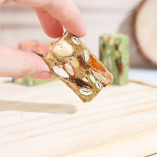 Kẹo hạnh phúc Nougat Mix Vị Kẹo sữa hạt dinh dưỡng marsh mallow ít ngọt ăn kiêng| Quyên Tây Ninh