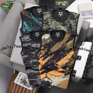Áo thun ba lỗ nam , áo ba lỗ LOANG chất thun thể thao co giản 2 chiếu hoa tiết loang Chely_fashion