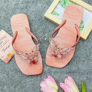 DÉP ĐẾ VUÔNG THẠCH HỒNG + CHARM