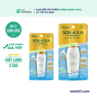 Sữa chống nắng sunplay skin aqua clear white spf50
